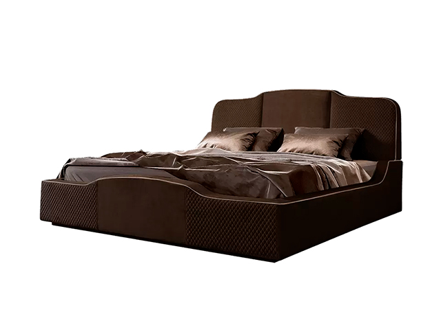 Кровать PARADISE 2-х спальная (1,8 м) с под.мех. PS501-180[3] (шоколадный ликёр)